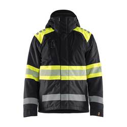 BLÅKLÄDER Highvis talvitakki musta/huomiokeltainen